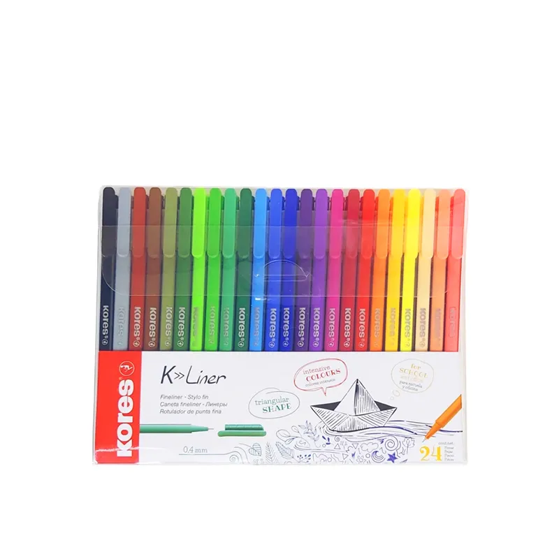 روان نویس کورس مدل FINE LINER بسته 24 عددی